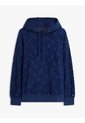 Buzo Azul Con Capota AOP Flag Jacquard Tommy Hilfiger de Tommy Hilfiger