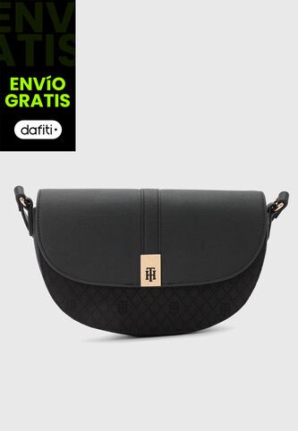 Bolso Manos Libres TOMMY HILFIGER Alessa II Negro Tommy Hilfiger