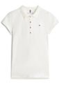 Polo Blanco Con Piqué De Corte Slim Tommy Hilfiger de Tommy Hilfiger