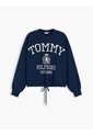 Saco Multicolor Amplio Con Bajo Con Cordón Y Escudo Tommy Hilfiger de Tommy Hilfiger