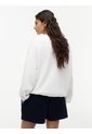 Saco Blanco Amplio Con Bajo Con Cordón Y Escudo Tommy Hilfiger de Tommy Hilfiger