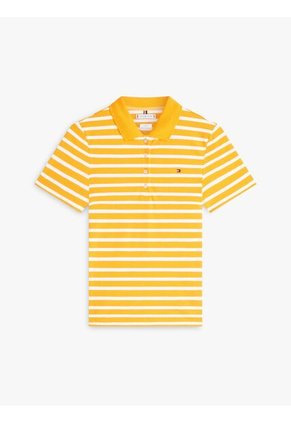 Polo Naranja 1985 Collection Slim De Piqué Tommy Hilfiger