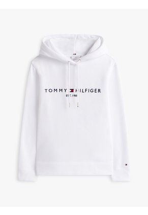 Suéter Blanco Heritage Con Gorro Tommy Hilfiger