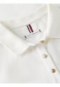 Polo Blanco Con Piqué De Corte Slim Tommy Hilfiger de Tommy Hilfiger