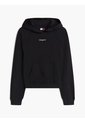 Buzo Negro Con Capota Con Logo Script Tommy Jeans de Tommy Hilfiger