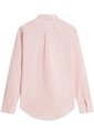 Camisa Rosa De Corte Regular Manga Larga Con Tejido Dobby Tommy Hilfiger de Tommy Hilfiger