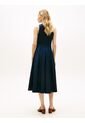 Vestido Multicolor Midi Con Botones Dorados Tommy Hilfiger de Tommy Hilfiger