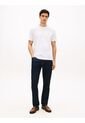 Camiseta Blanca De Punto Con Rayas Global Stripe Tommy Hilfiger de Tommy Hilfiger