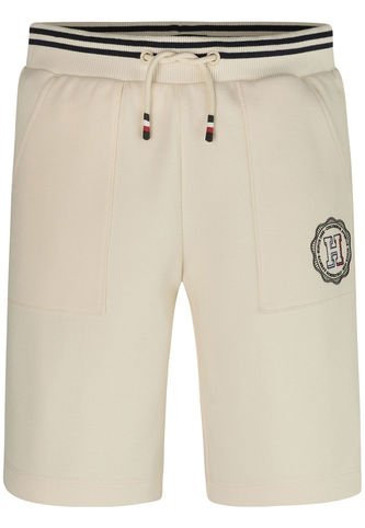 Pantaloneta Niño Blanca Con Monotipo Y Logo Tommy Hilfiger Tommy Hilfiger