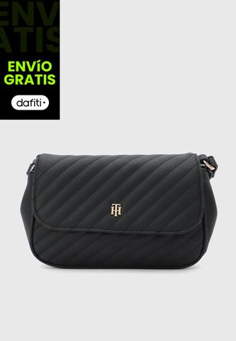 Bolso Manos Libres TOMMY HILFIGER Negro Tommy Hilfiger