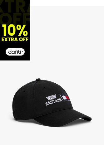 Gorra Negra TH X Cadillac Formula 1® Team Con Logo Tommy Hilfiger Tommy Hilfiger