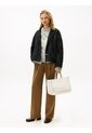 Bolso Beige Satchel Con Logo Tommy Hilfiger de Tommy Hilfiger