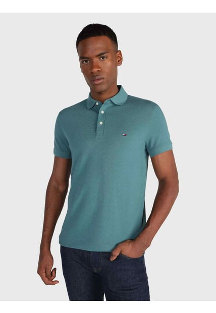 Saco Polo Para Hombre Verde Tommy Hilfiger