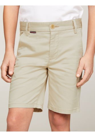 Pantalón Niño Beige Chino Corto Colec 1985 Essential Tommy Hilfiger Tommy Hilfiger