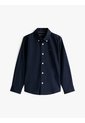 Camisa Azul Para Niño Essential De Algodón Oxford Tommy Hilfiger de Tommy Hilfiger