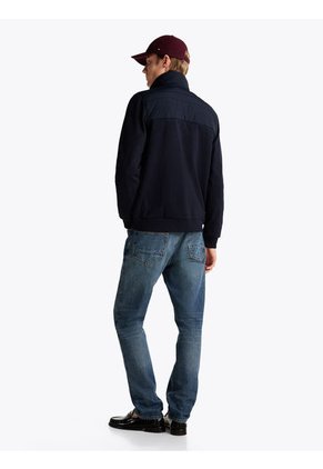 Chaqueta Azul Acolchada Con Cuello Levantado Tommy Hilfiger