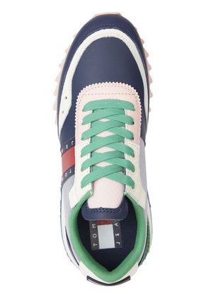Tenis Deportivas Dentadas Color Block Mujer Tommy Hilfiger
