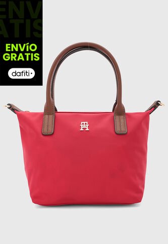 Bolso TOMMY HILFIGER Popette Mini Rojo Tommy Hilfiger