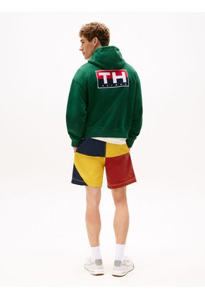 Buzo Verde Amplio Con Capota Hilfiger Sailing Tommy Hilfiger