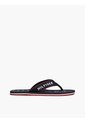 Sandalias Azul Marino Con Tira Trenzada Y Logo Bordado Tommy Hilfiger de Tommy Hilfiger