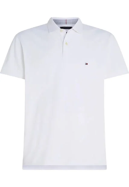 Polo Blanca Collection 1985 De Piqué Y Corte Slim Para Hombre Tommy Hilfiger