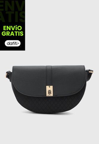 Bolso Manos Libres TOMMY HILFIGER Negro Tommy Hilfiger