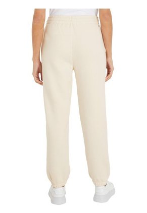 Jogger Blanco Con Monograma TH En El Lateral Tommy Hilfiger