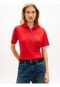 Polo Rojo 1985 De Corte Regular Con Logo Bordado Tommy Hilfiger de Tommy Hilfiger