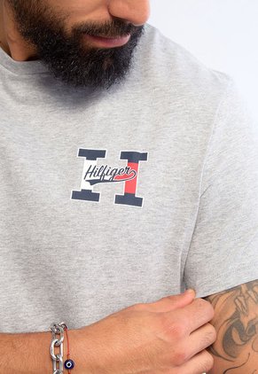 Camiseta TOMMY HILFIGER Gris