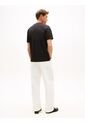 Camiseta Negra De Punto Con Rayas Global Stripe Tommy Hilfiger de Tommy Hilfiger