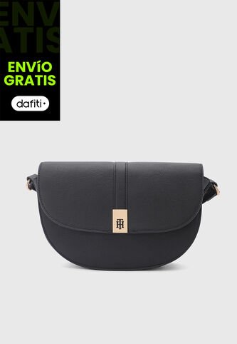 Bolso Manos Libres Tommy Hilfiger Alessa II Negro Tommy Hilfiger