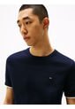 Camiseta Azul De Cuello Redondo Con Logo Tommy Hilfiger de Tommy Hilfiger