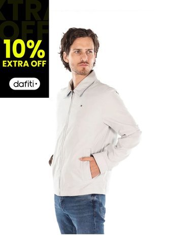 Chaqueta Beige Impermeable Con Capucha Para Hombre Tommy Hilfiger Tommy Hilfiger