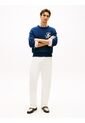 Saco Azul Grueso Con Logo Bordado Tommy Hilfiger de Tommy Hilfiger