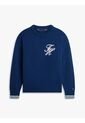 Saco Azul Grueso Con Logo Bordado Tommy Hilfiger de Tommy Hilfiger