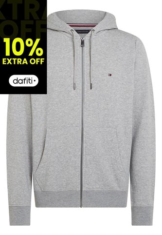 Chaqueta Con Gorro Hombre Gris Tommy Hilfiger Tommy Hilfiger