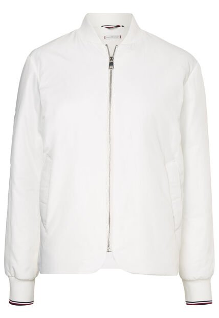 Chaqueta Blanca Cazadora Para Mujer Tommy Hilfiger