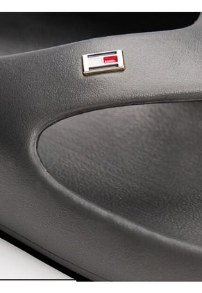 Sandalias Gris Anatómicas Con Logo Esmaltado Tommy Hilfiger