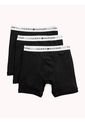 3 Pack De Boxer Brief Negro En Algodón Tommy Hilfiger de Tommy Hilfiger