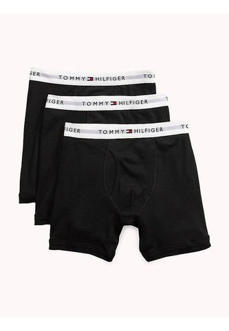 3 Pack De Boxer Brief Negro En Algodón Tommy Hilfiger Tommy Hilfiger