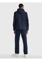 Chaqueta Th Protect Con Gorro Y Cierre Hombre Azul Tommy Hilfiger de Tommy Hilfiger