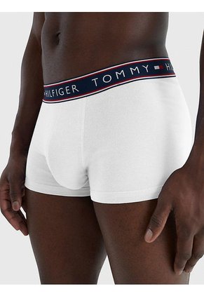 3 Pack Boxer Trunk Blancos En Algodón Tommy Hilfiger