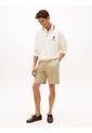 Saco Blanco De Rugby Amplio Con Cuello Ribeteado Tommy Hilfiger de Tommy Hilfiger