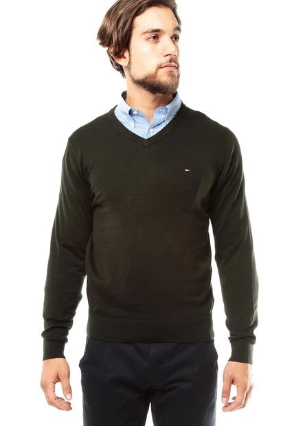 Saco Verde Militar Tommy Hilfiger