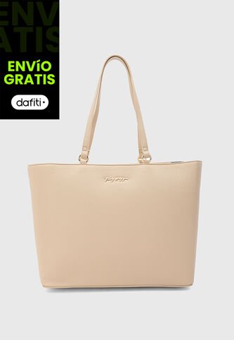 Bolso TOMMY HILFIGER Beige Tommy Hilfiger