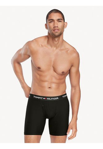 3 Pack Boxer Brief Negros En Microfibra Tommy Hilfiger Tommy Hilfiger