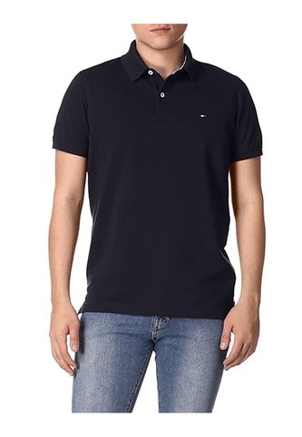 Polo Azul 1985 De Corte Regular Tommy Hilfiger Tommy Hilfiger