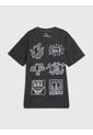 Camiseta Tommy X Keith Haring De Diseño Dual Gender Hombre Negro Tommy Jeans de Tommy Hilfiger
