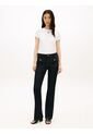 Camiseta Blanca De Punto Con Logo Texturizado Tommy Hilfiger de Tommy Hilfiger