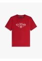 Camiseta Roja Heritage Con Logo Gráfico Tommy Hilfiger de Tommy Hilfiger